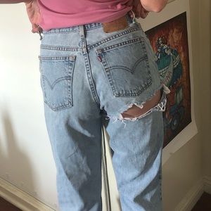 Vintage Butt Rip Levi Jeans